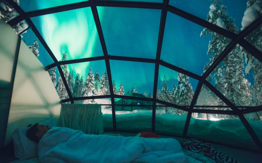 Kakslauttanen Arctic Resort, Saariselkä, Lapland, Finland